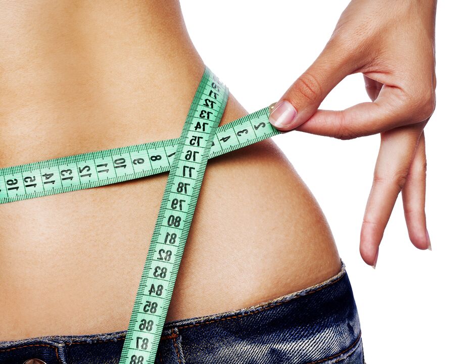 With ketosis, the process of processing fats starts and a person begins to lose extra pounds.