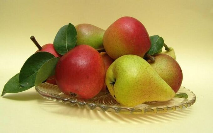 Apples and pears